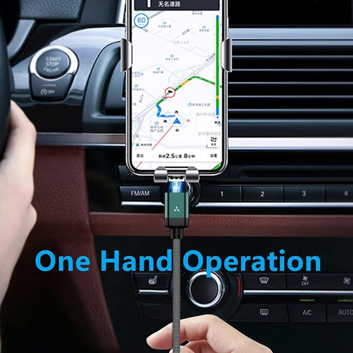 Cavo di ricarica rapida magnetico USB-C e iPhone con Power Delivery 100W per ricarica veloce dei dispositivi
