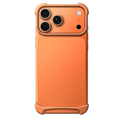 Coque de téléphone transparente anti-chute avec cadre en aluminium pour la série iPhone 17, protection claire et visible