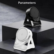 Altavoz Bluetooth con carga inalámbrica, soporte giratorio para teléfono y cargador inductivo para uso diario