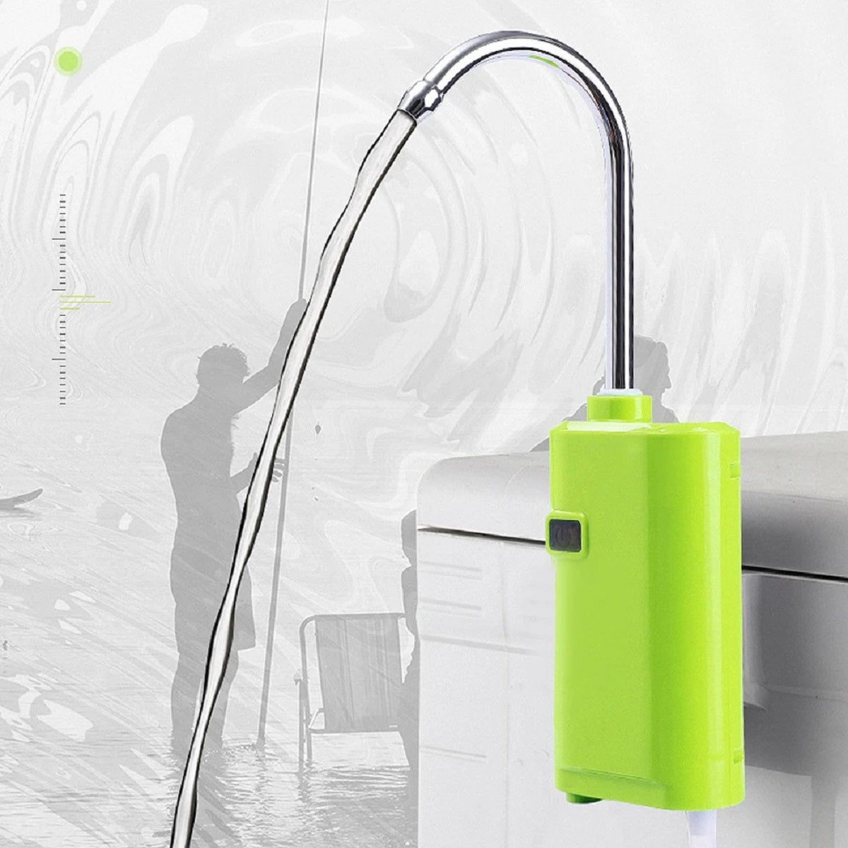 Oxygenpumpe med sensor Vandpumpesensor Aktiveret iltning af vand Enhed til fiskeri og akvakultur