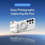 Magnetic Phone Camera Grip With Remote Shutter Handle And Holder For Smartphones And Mobile Videography