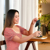 Magnetic Tripod Phone Stand With MagFlex Wallet And Adjustable Holder For iPhone On The Go