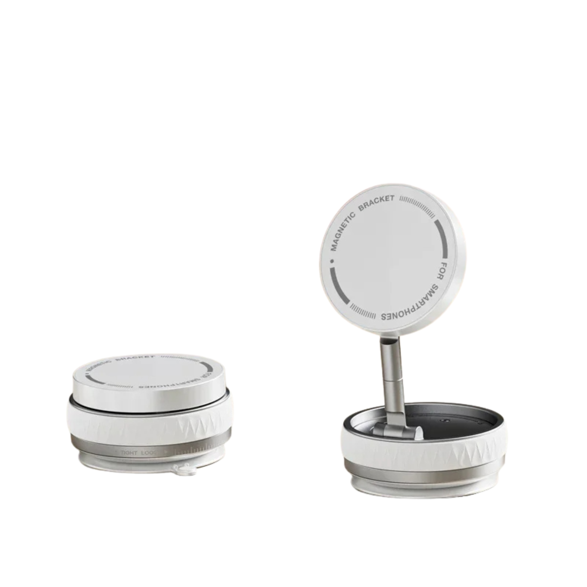 Soporte para teléfono con ventosa magnética de 360 grados y base plegable universal para una visualización segura y flexible