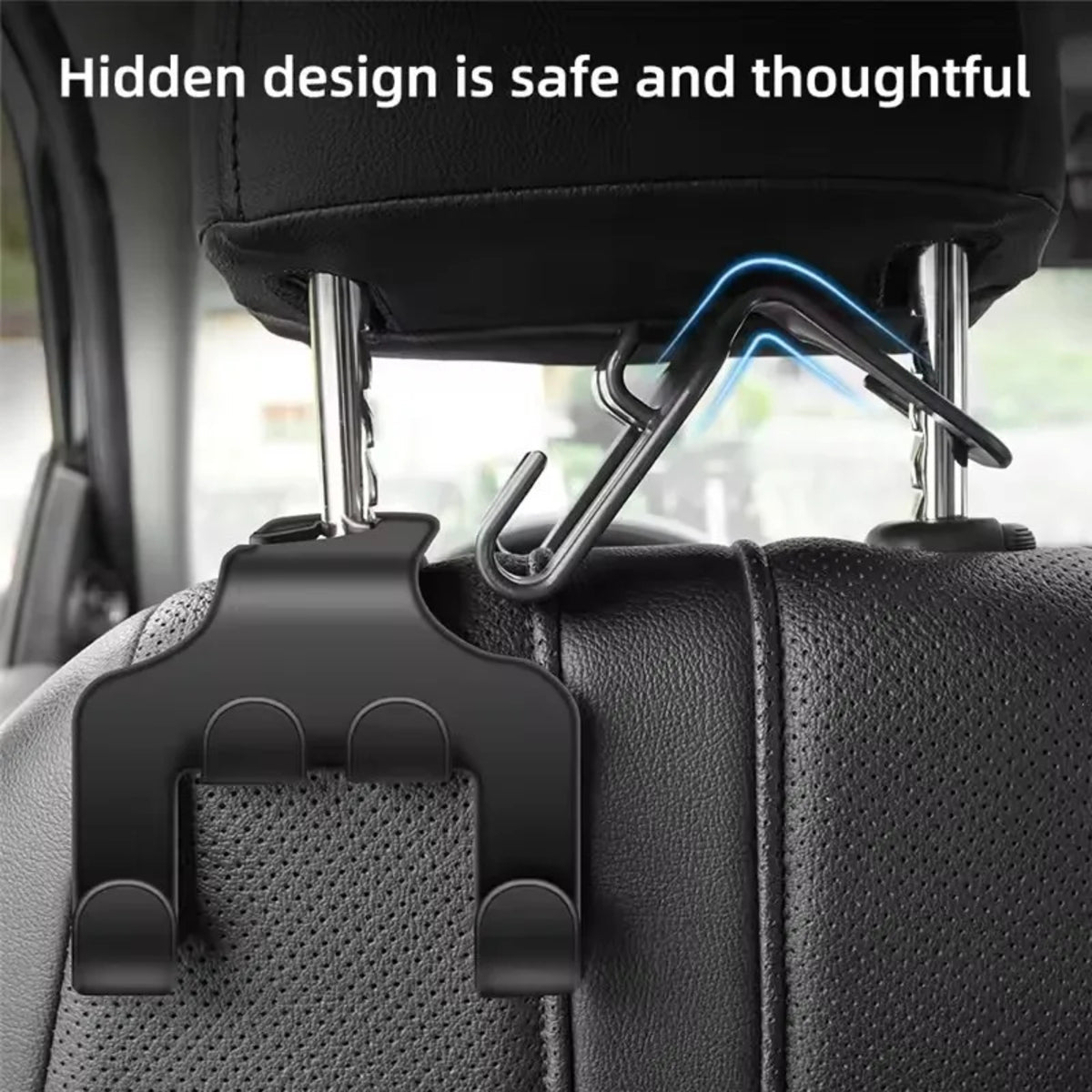 Crochet de siège arrière pour voiture, support de téléphone avec fixation sur appuie-tête pour appareils mobiles dans les véhicules aujourd'hui