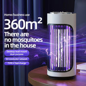 Lámpara Eléctrica Mata Mosquitos con Trampa UV Silenciosa para Uso Interior y Exterior en Casa o Patio