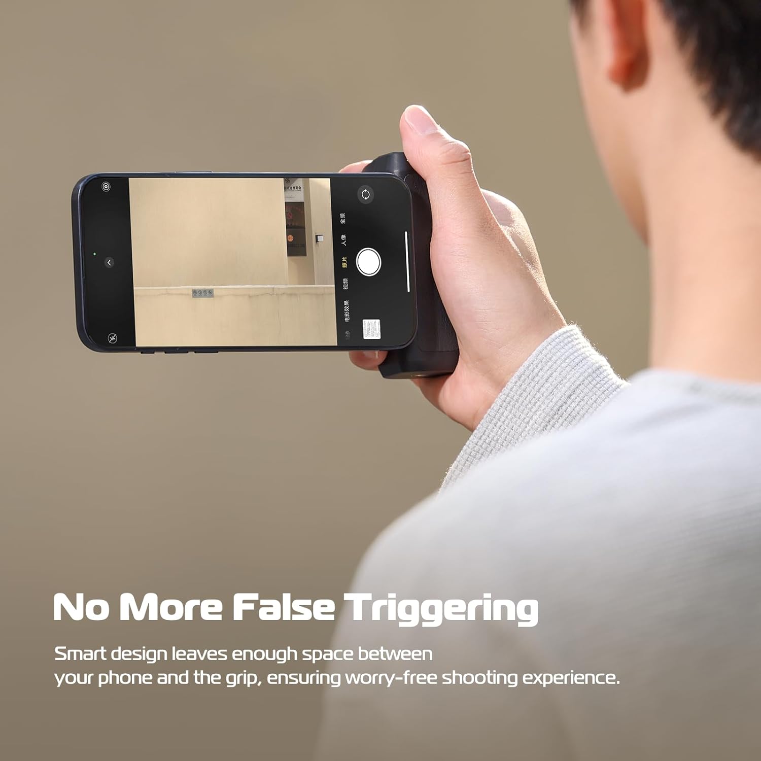 Λαβή Κλείστρου Κάμερας Bluetooth για Smartphones, Λαβή Selfie και Σταθεροποιητής για Σταθερές Λήψεις
