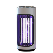 Lámpara Eléctrica Mata Mosquitos con Trampa UV Silenciosa para Uso Interior y Exterior en Casa o Patio