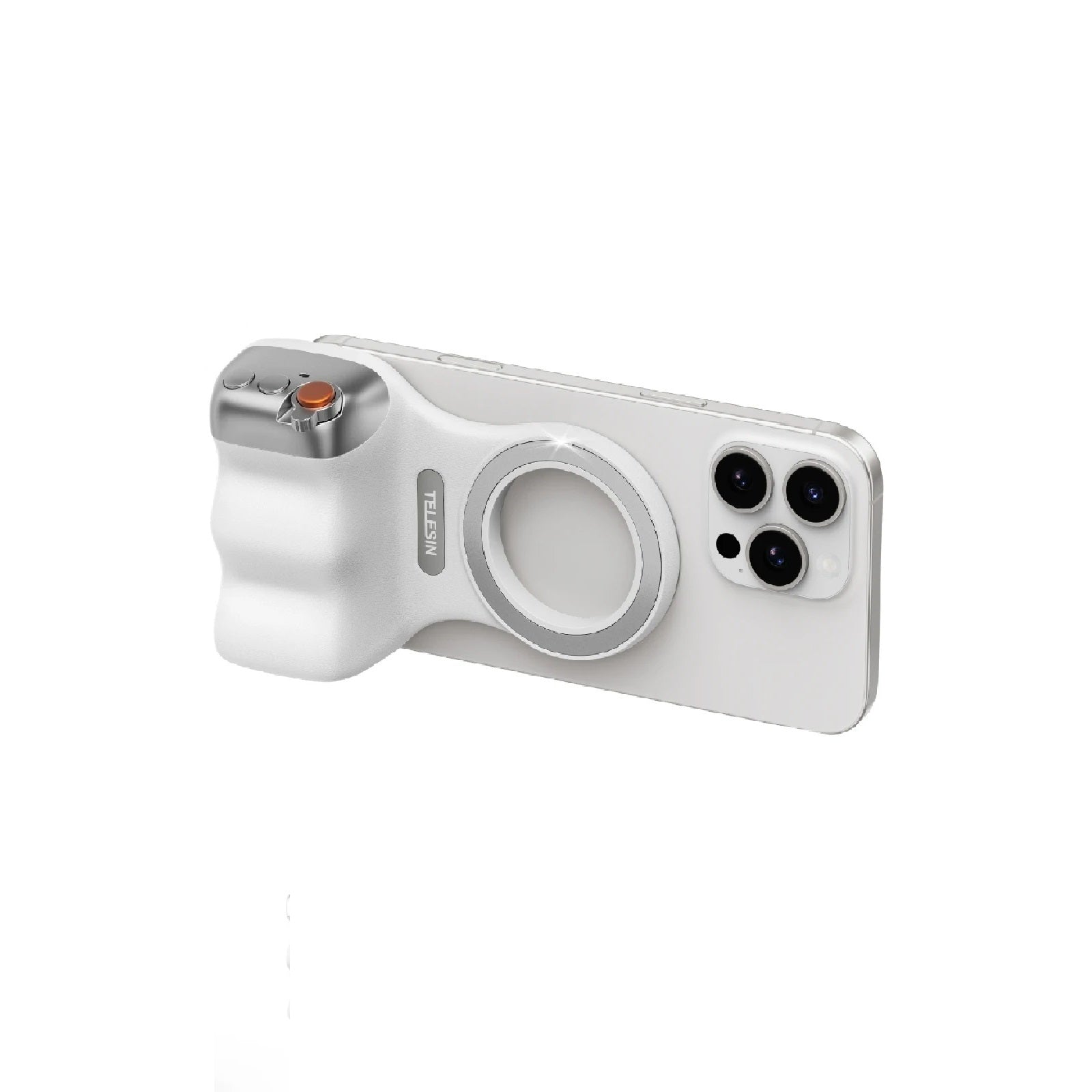 Magnetic Phone Camera Grip With Remote Shutter Handle And Holder For Smartphones And Mobile Videography