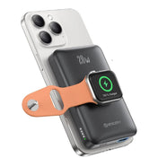 Bærbar trådløs powerbank til iPhone og Apple Watch – alt-i-en opladningspartner på farten