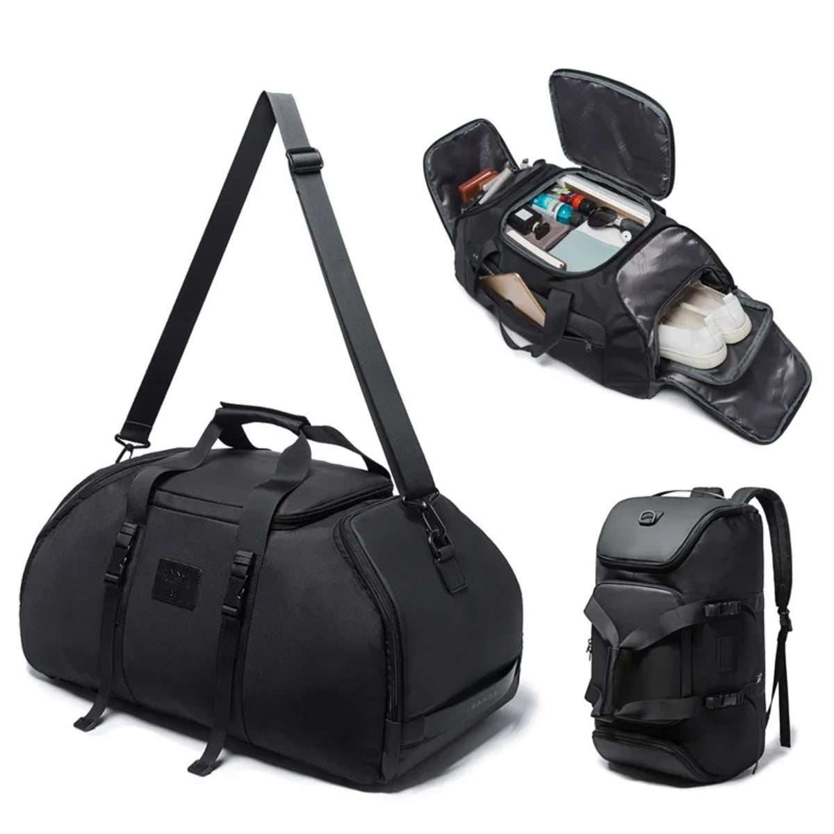 Mochila Deportiva Impermeable Atlas Pro para Gimnasio, Viajes y Entrenamiento Diario, Versátil, Duradera, Todo Terreno