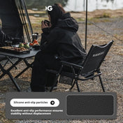 Μαξιλάρι Καρέκλας Camping με Θέρμανση και Τέσσερα Επίπεδα Θερμότητας για Χειμερινά Ταξίδια και Εξωτερική Χρήση σε Κρύες Κατασκηνώσεις
