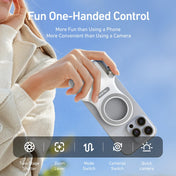 Magnetic Phone Camera Grip With Remote Shutter Handle And Holder For Smartphones And Mobile Videography