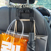 Crochet de siège arrière pour voiture, support de téléphone avec fixation sur appuie-tête pour appareils mobiles dans les véhicules aujourd'hui