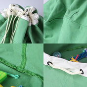 Sac de rangement deux-en-un pour jouets et tapis de jeu avec organiseur portable à cordon pour les jouets de vos enfants