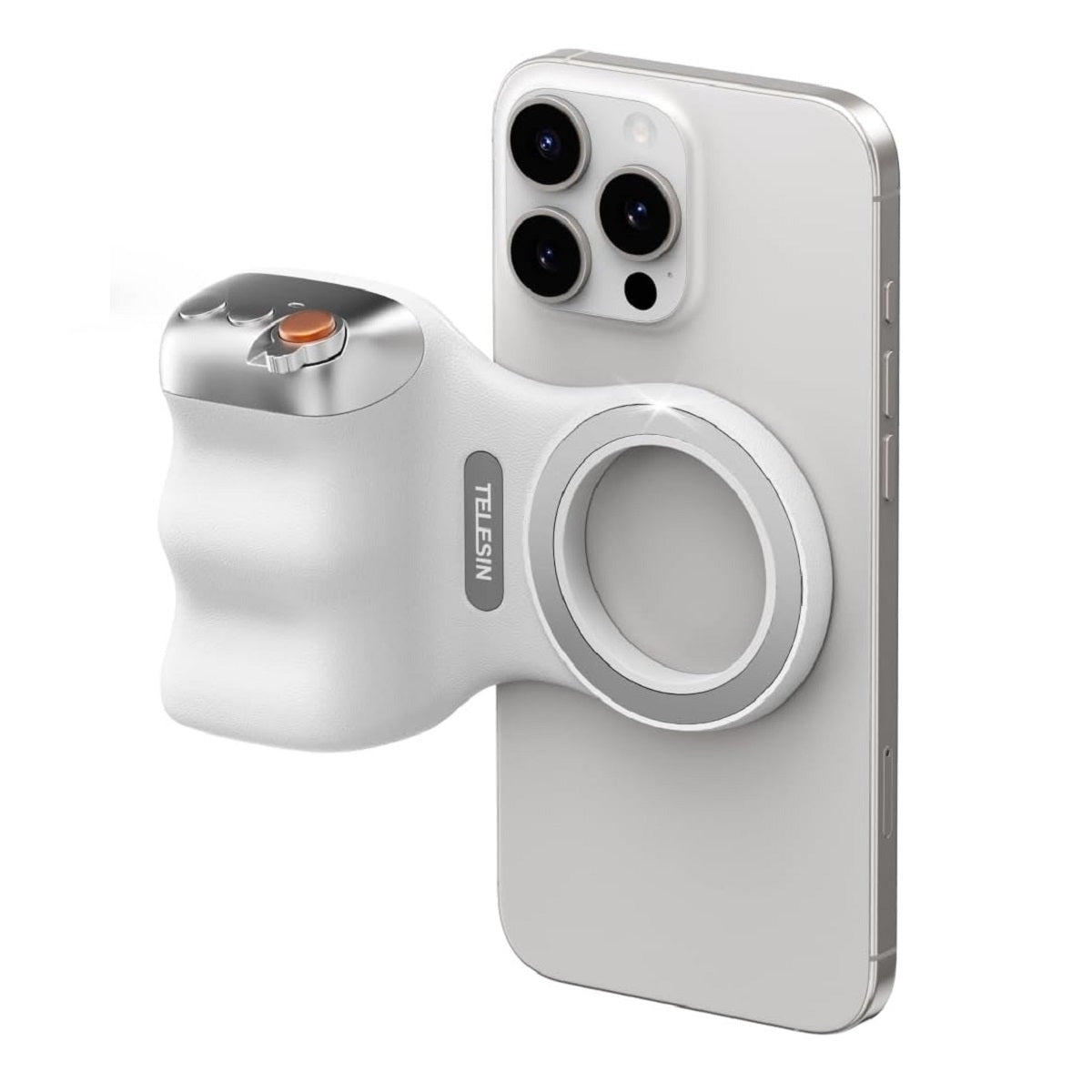 Magnetic Phone Camera Grip With Remote Shutter Handle And Holder For Smartphones And Mobile Videography