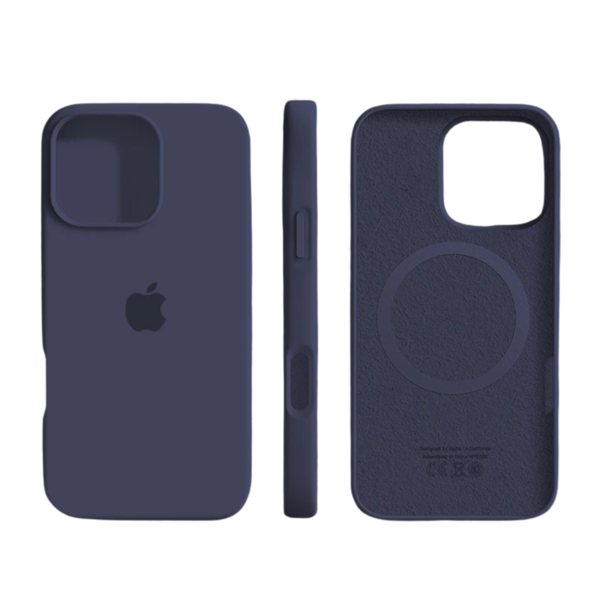 Flydende silikone magnetisk blødt cover til iPhone
