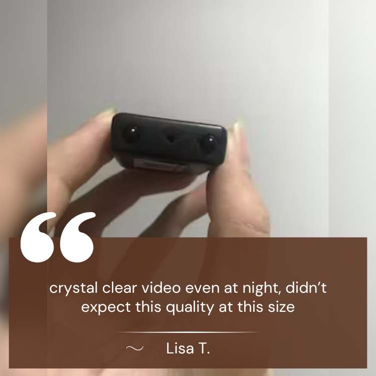 Mini Night Vision HD Camera For Home And Office Use In High Definition