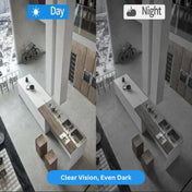 Compact Night Vision WiFi Security Camera For Real Time Mobile Monitoring