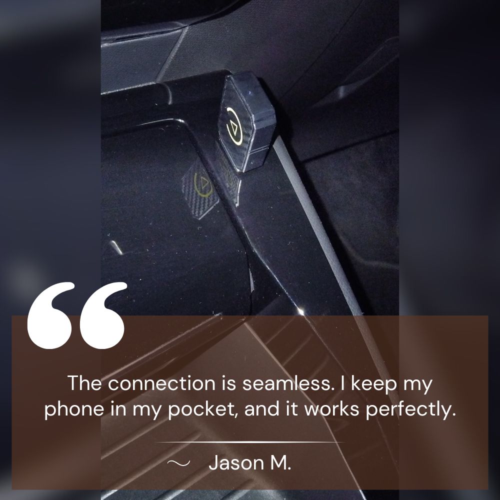Adaptateur CarPlay sans fil Mini pour iPhone et véhicules équipés de CarPlay filaire