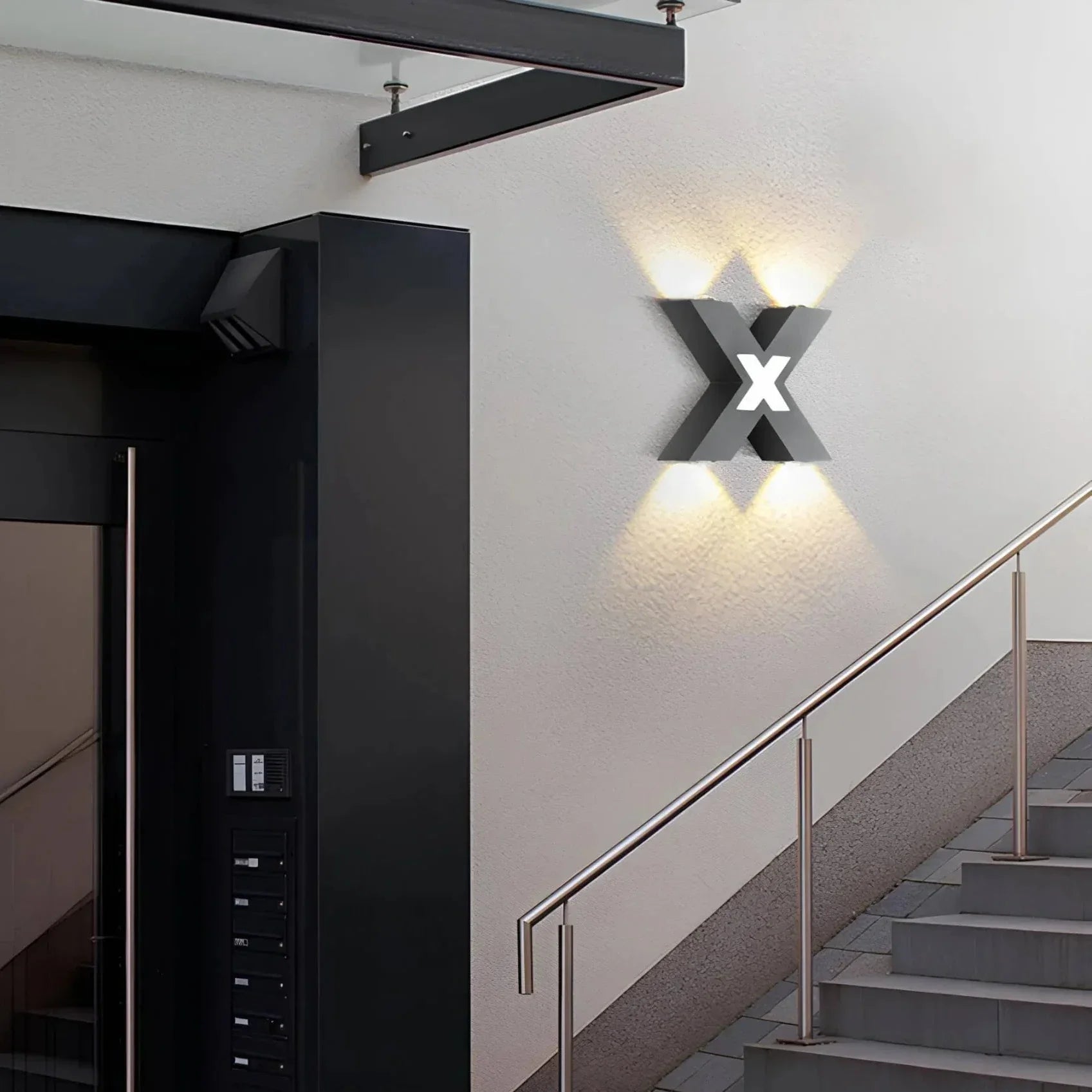 Outdoor Wall Lamp Modern | Stylish Outdoor Wall Lights | Weather Resistant Exterior Wall Lights | Energy Efficient Outdoor Wall Lantern | Elegant Garden Lighting - Zardee-1