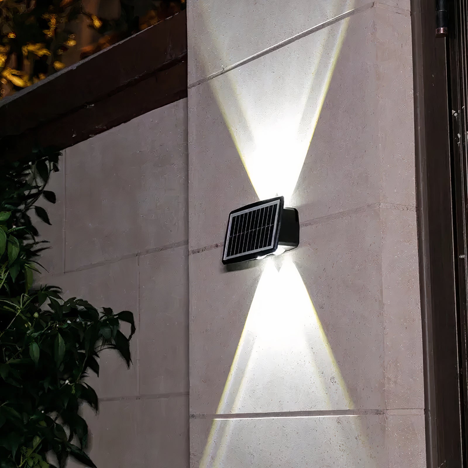 Solar Garden Wall Light | Outdoor Solar Lighting | Weatherproof Wall Fixture | Energy-Saving Garden Lamp | Modern Outdoor Lighting - Zardee-4