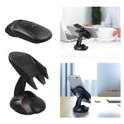 Musedesignet foldbar biltelefonholder genopfundet som en elegant smartphoneholder til bilen