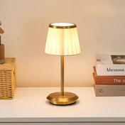 Table Lamp Classic Elegance | Dimmable LED Light | Rechargeable Indoor Outdoor Lamp | Versatile Lighting Fixture | Stylish Home Decor - Zardee-6