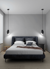 Nordic Pendant Ceiling Lamp | Minimalist Hanging Light | Wood and Metal Fixture | Elegant Ceiling Lights | Modern Home Decor - Zardee-5