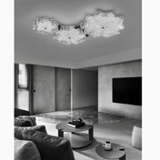 VerdantLuma Nordic Leaf LED-lysekrone med elegant moderne design til moderne interiører