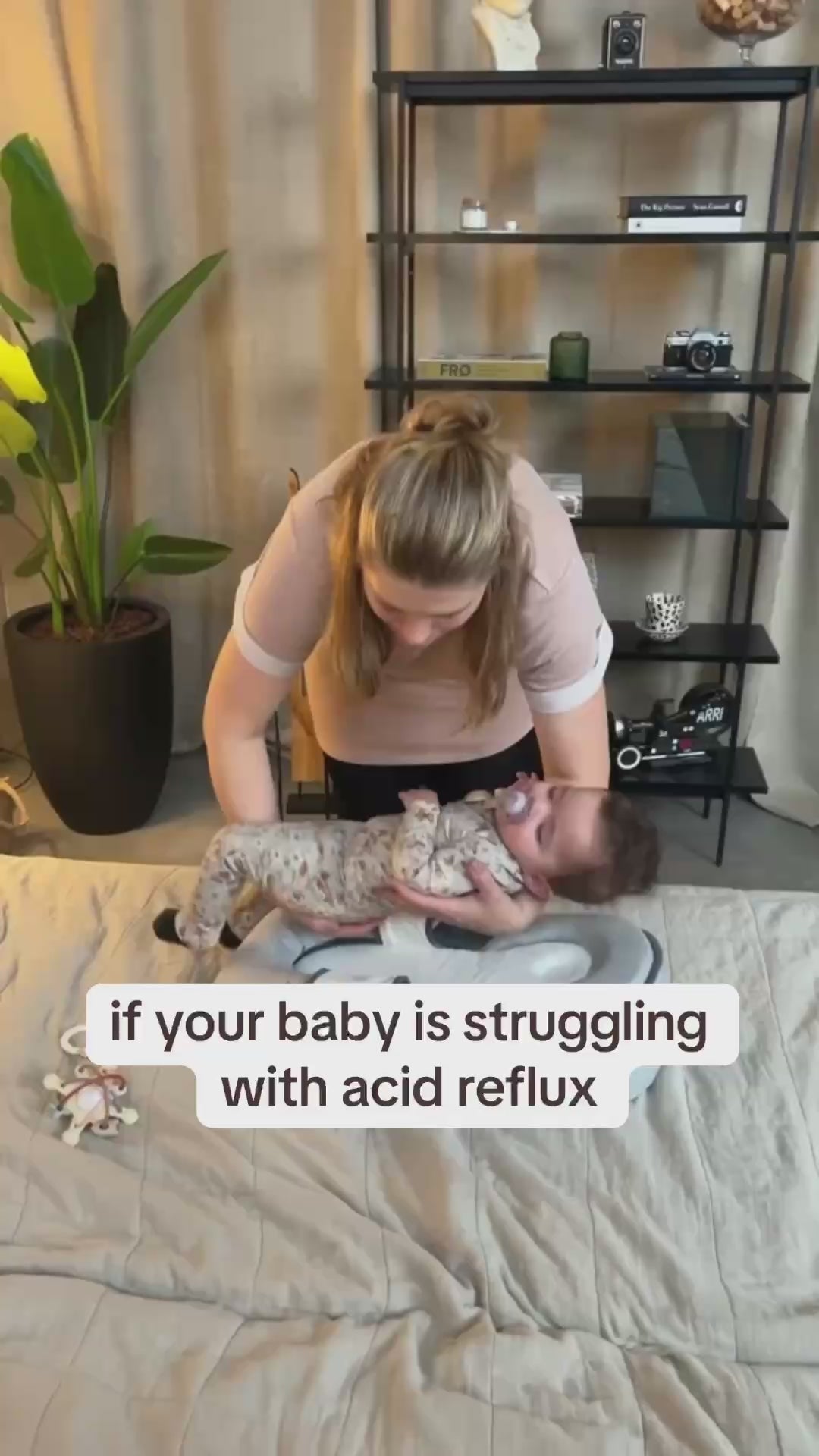 SereneNest Baby Sovekurv Til Rolig Søvn Uden Kolik Og Refluks Til Nyfødte