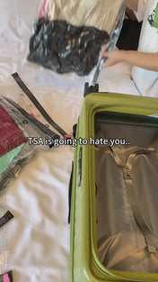 Compact Travel Vacuum Compression Storage Bags For Luggage And Clothing