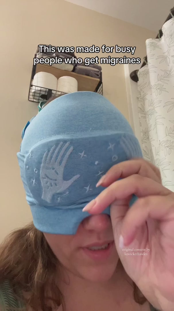 NovaNest Migraine Cap Deluxe Edition For Everyday And Travel Use Ideal Travel Wear