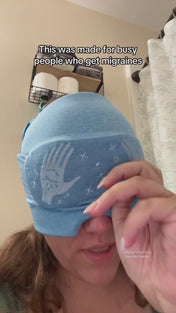 NovaNest Migraine Cap Deluxe Edition For Everyday And Travel Use Ideal Travel Wear