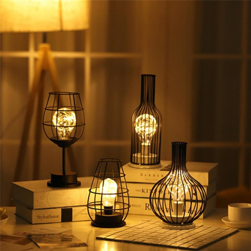 Battery Operated Table Lamp | Modern Nightstand Light | Stylish Bedside Lamp | LED Ambient Fixture | Portable Reading Light - Zardee-6
