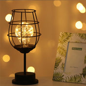 Battery Operated Table Lamp | Modern Nightstand Light | Stylish Bedside Lamp | LED Ambient Fixture | Portable Reading Light - Zardee-3