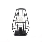 Variant image for Battery Operated Table Lamp | Modern Nightstand Light | Stylish Bedside Lamp | LED Ambient Fixture | Portable Reading Light - Zardee-3