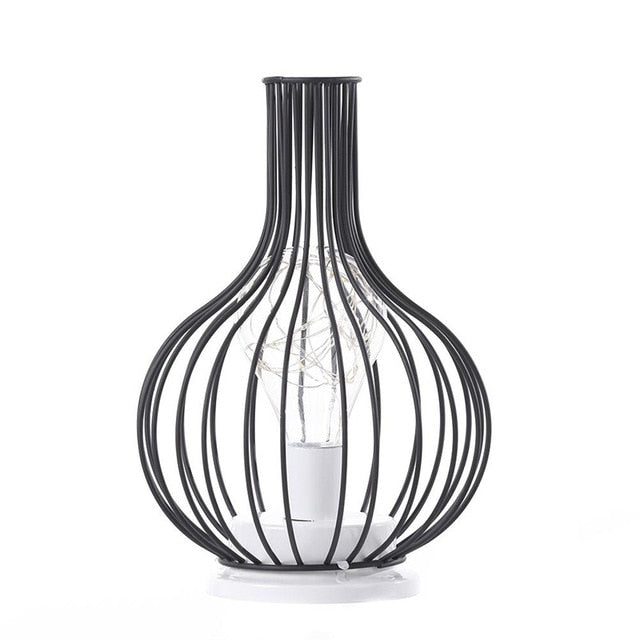 Variant image for Battery Operated Table Lamp | Modern Nightstand Light | Stylish Bedside Lamp | LED Ambient Fixture | Portable Reading Light - Zardee-4
