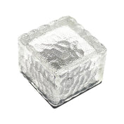 Solar Cube Garden Light With Colour Changing Water Ripple Effect For Outdoor Ground And Surface Decorative Lighting
