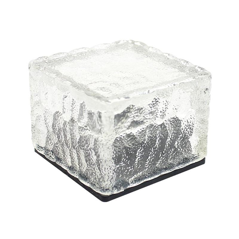 Solar Cube Garden Light With Colour Changing Water Ripple Effect For Outdoor Ground And Surface Decorative Lighting