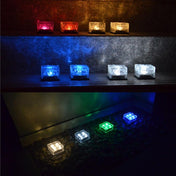 Solar Cube Garden Light With Colour Changing Water Ripple Effect For Outdoor Ground And Surface Decorative Lighting