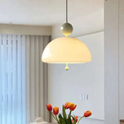 Medieval Inspired French Glass Hanging Pendant Light In Retro Style Design For Elegant Interiors