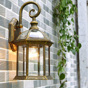 Vintage Industrial Wall Light | Waterproof Outdoor Wall Lamp | Stylish Wall Fixture | E27 Bulb Compatible | Easy Installation Light - Zardee 3