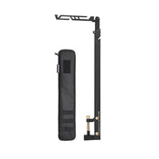 Support lumineux portable réglable en acier inoxydable TrailNova pour camping, éclairage extérieur et voyages