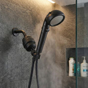 Shower Head With Three Spray Modes Rainfall Jetting And Massage For Bathroom Use