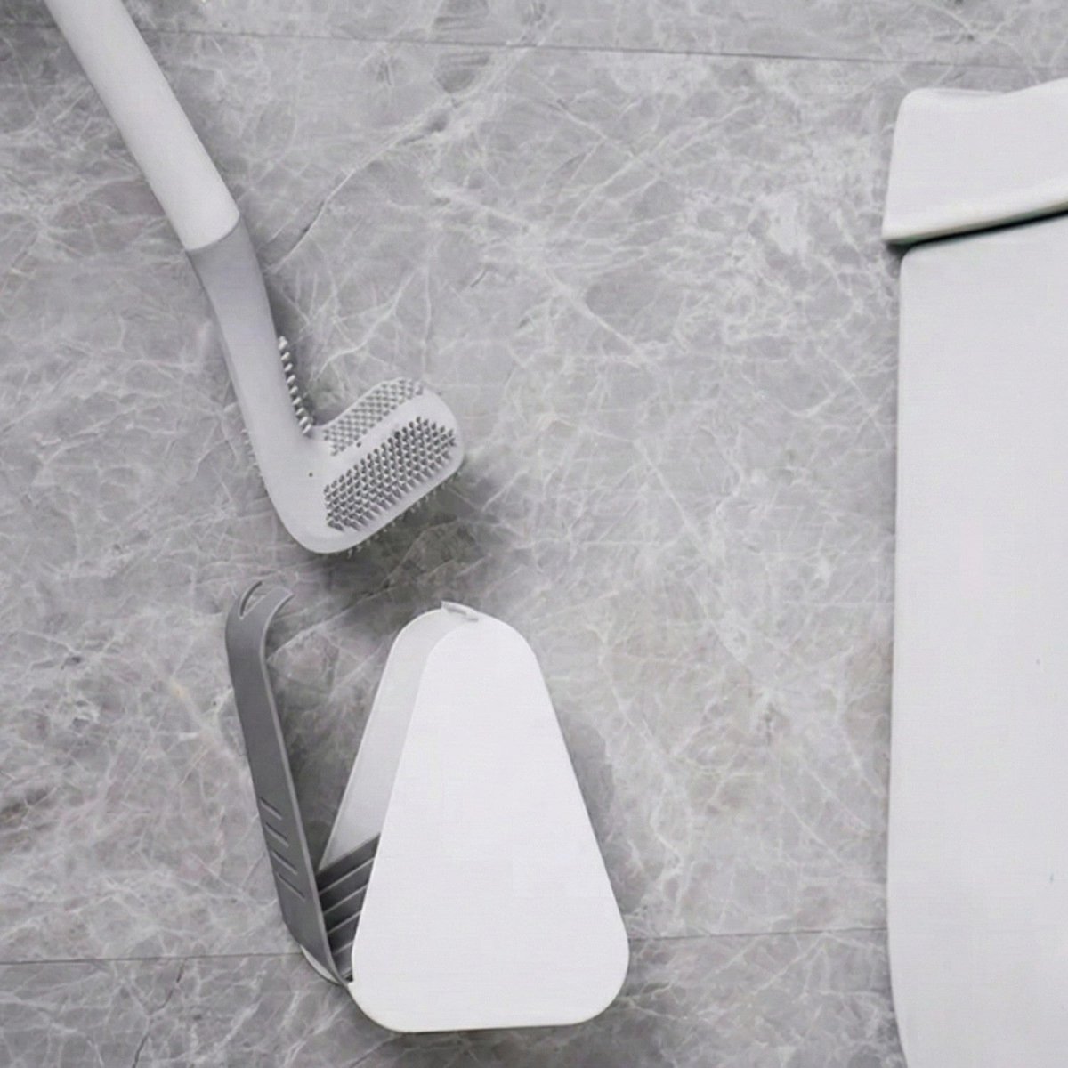 Spotless Rengørings Silikone Toiletbørste Til Spotless Rengørings Silikone Toiletbørste