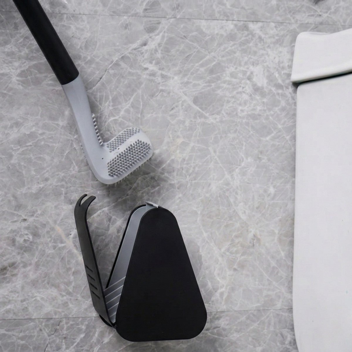Spotless Rengørings Silikone Toiletbørste Til Spotless Rengørings Silikone Toiletbørste