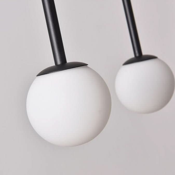 Modern Arc Pendant Chandelier With Iron Curved Light And Elegant Contemporary Ceiling Fixture