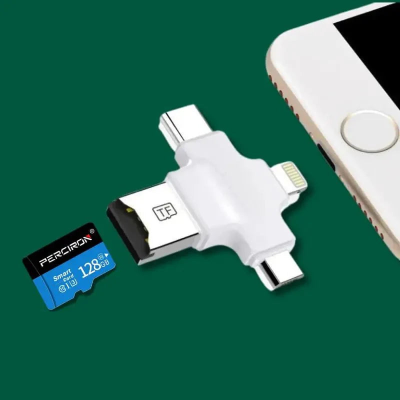 Παγκόσμιος Αναγνώστης Κάρτας Micro SD για Τηλέφωνα και Υπολογιστές με Ευρεία Συμβατότητα