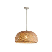 Variant image for Rattan Pendant Light | Bamboo Hanging Lights | Kitchen Pendant Lighting | Natural Woven Light Fixture | Elegant Home Decor Lamp - Zardee-2