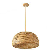 Variant image for Rattan Pendant Light | Bamboo Hanging Lights | Kitchen Pendant Lighting | Natural Woven Light Fixture | Elegant Home Decor Lamp - Zardee-3
